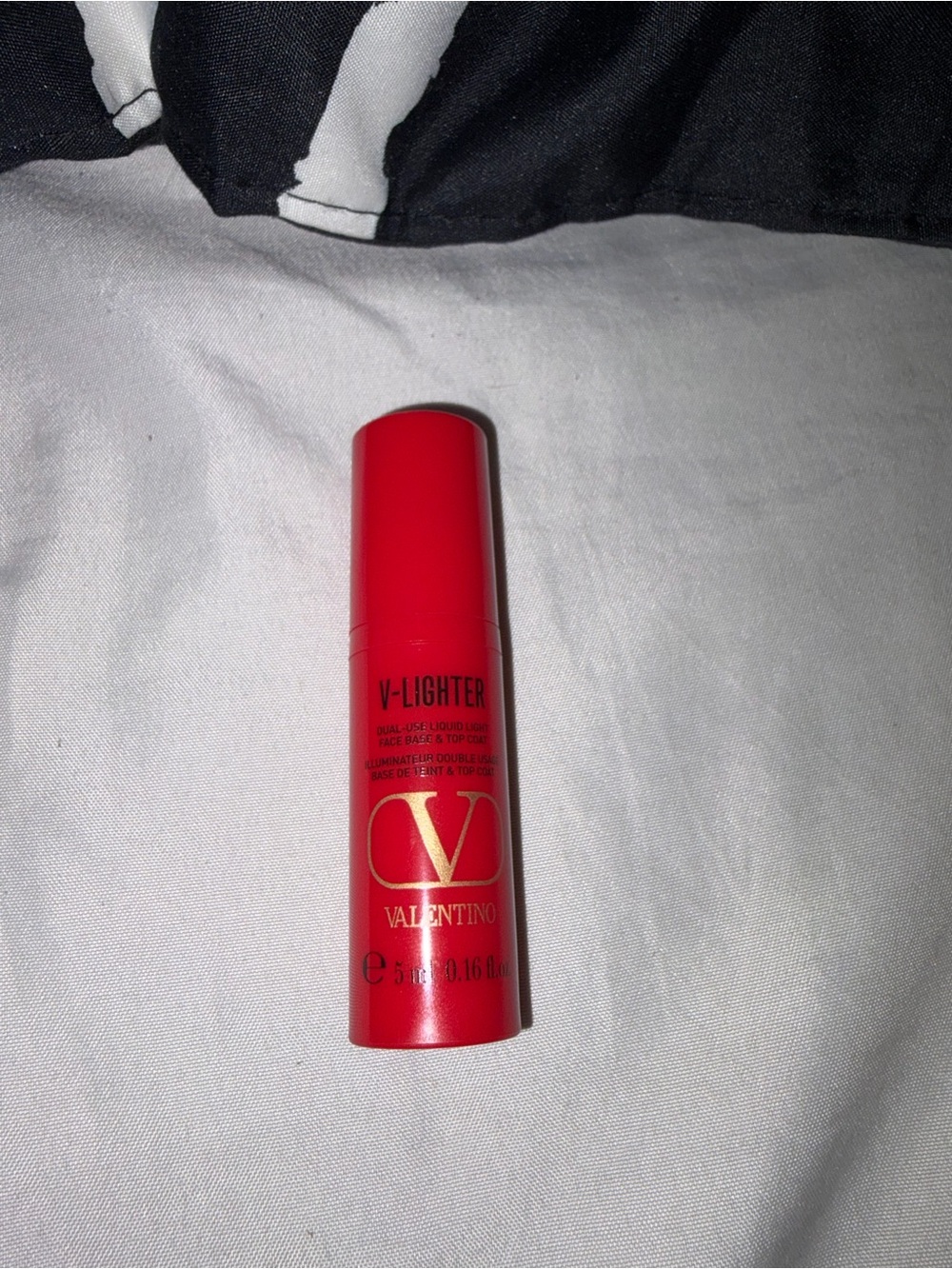Valentino V in Red with Gold Logo